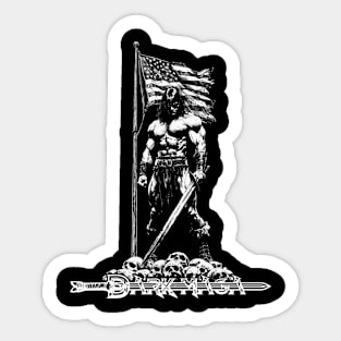 DARK MAGA - Trump, Donald Trump, Make America Great Again, Elon Musk, USA Sticker